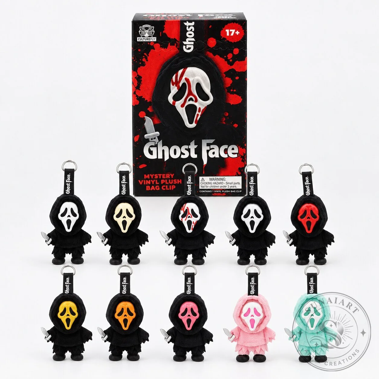 Ghost Face Vinyl Plush Blind Box 2026 Limited Edtition - Sunai Art