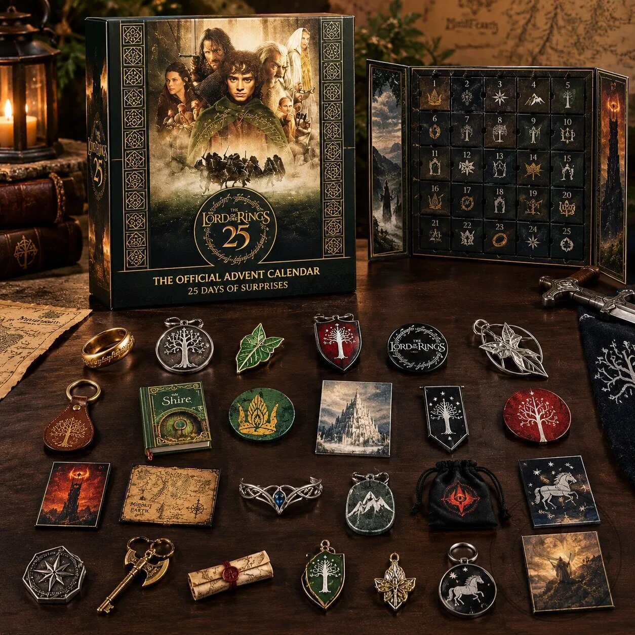 LOTR Lord of the Rings Advent Calendar 2026 – 25 Days of